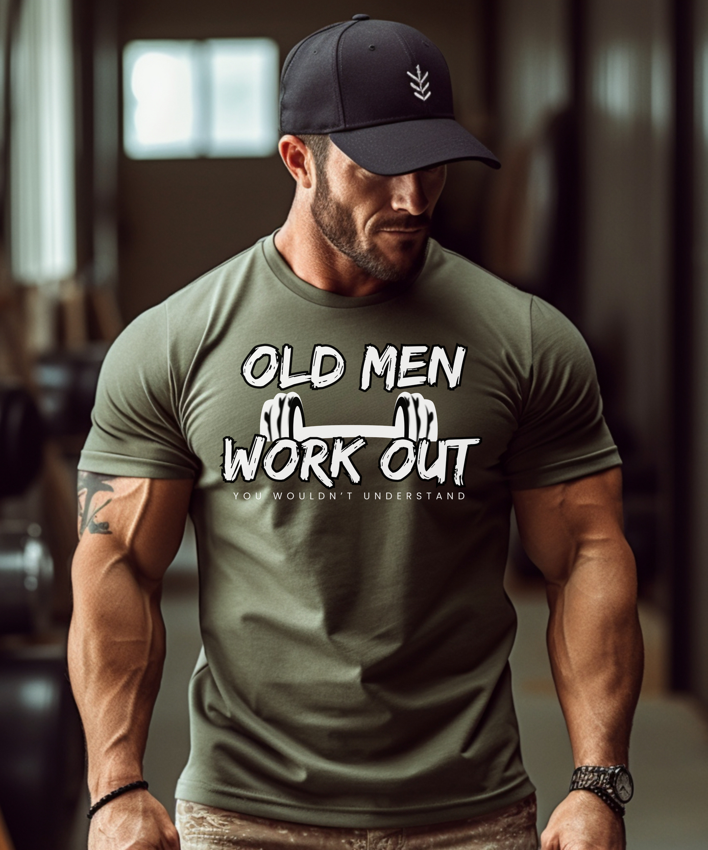 Old Men Work Out Premium T-Shirt