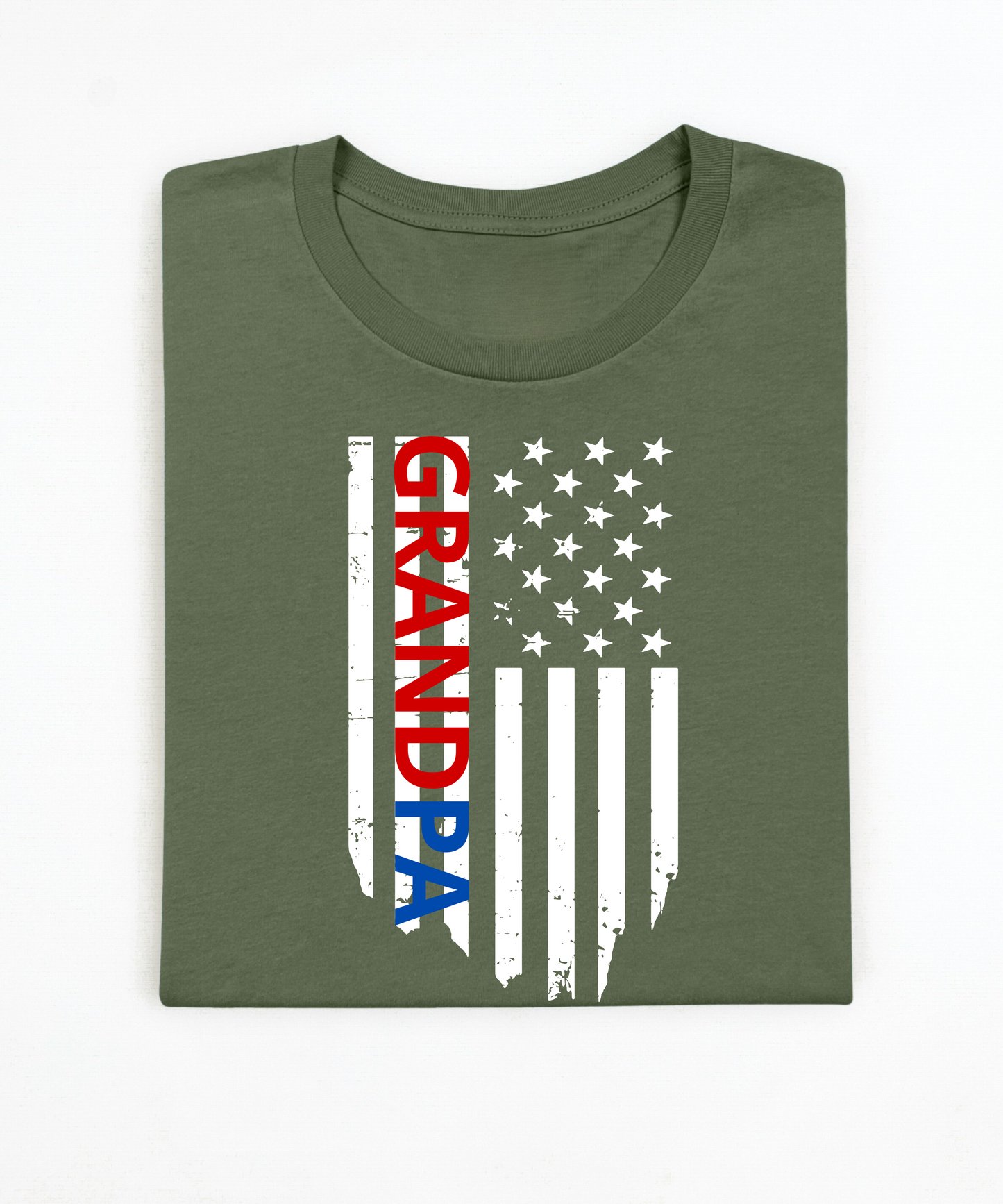 Grandpa USA Flag Premium T-Shirt