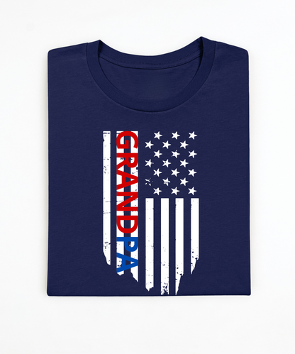 Grandpa USA Flag Premium T-Shirt