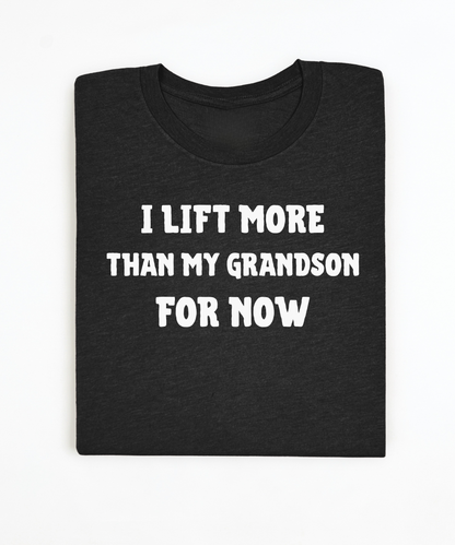 I LIft More Than My Grandson Premium T-Shirt