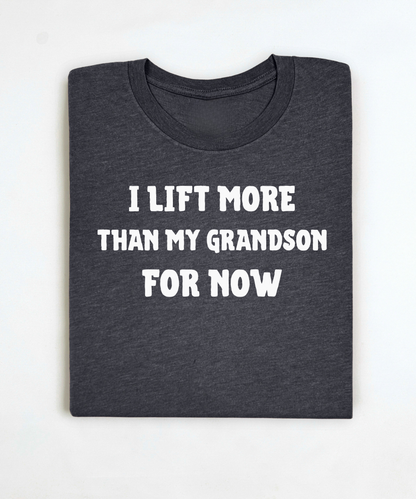 I LIft More Than My Grandson Premium T-Shirt