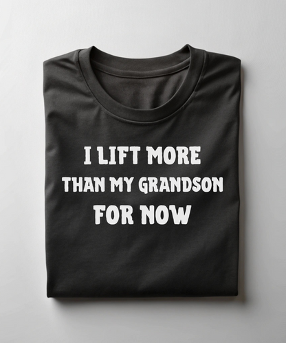 I LIft More Than My Grandson Premium T-Shirt