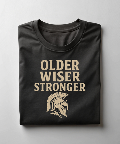 Older Wiser Stronger Premium T-Shirt