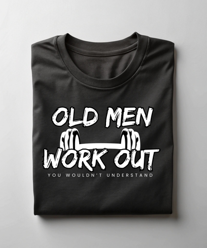Old Men Work Out Premium T-Shirt