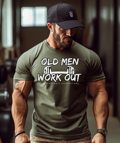 Old Men Work Out Premium T-Shirt