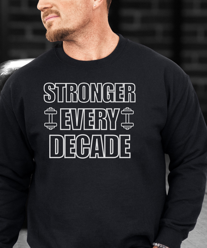 Stronger Every Decade Unisex Premium Sweatshirt
