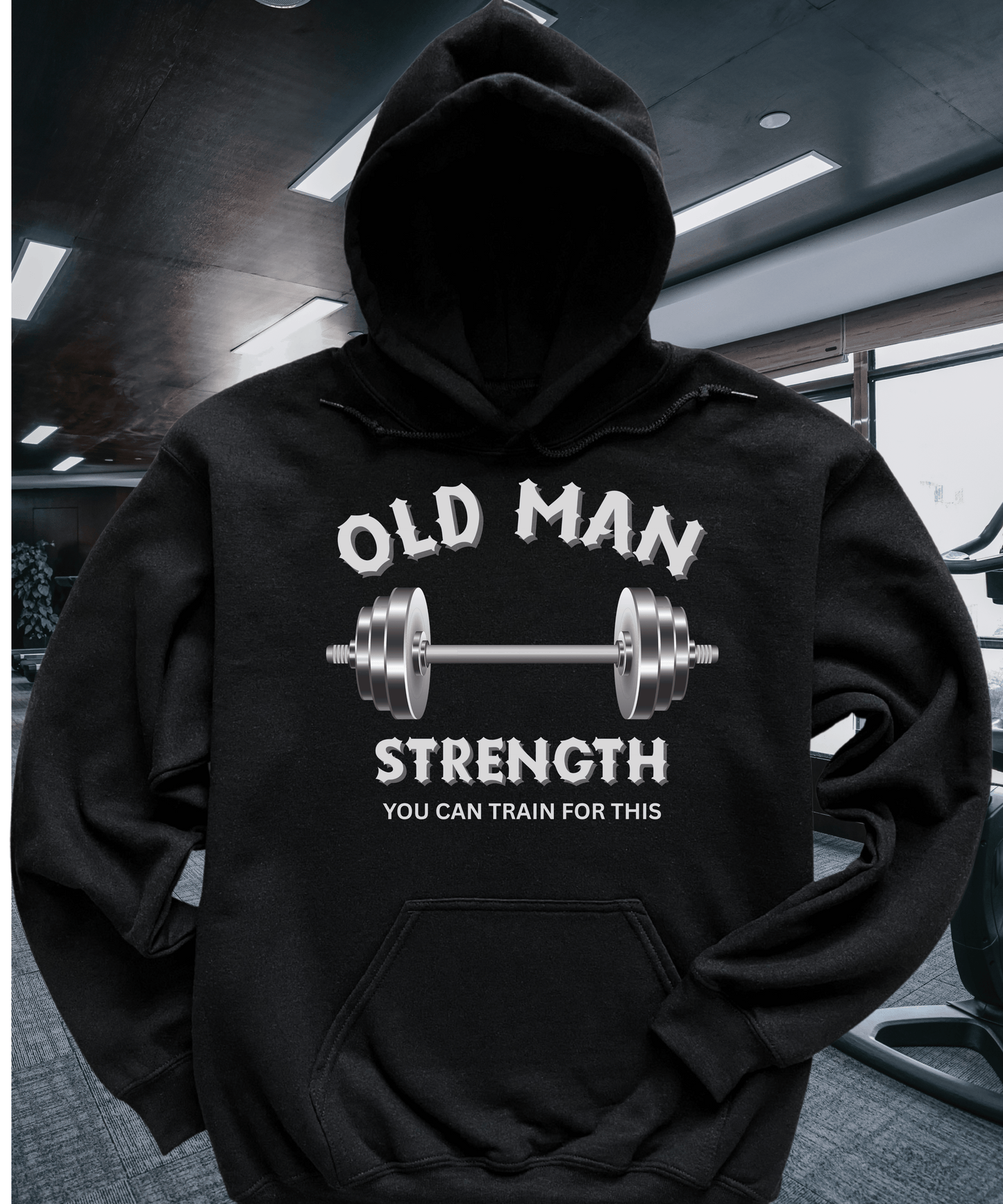 Old Man Strength Premium Hoodie