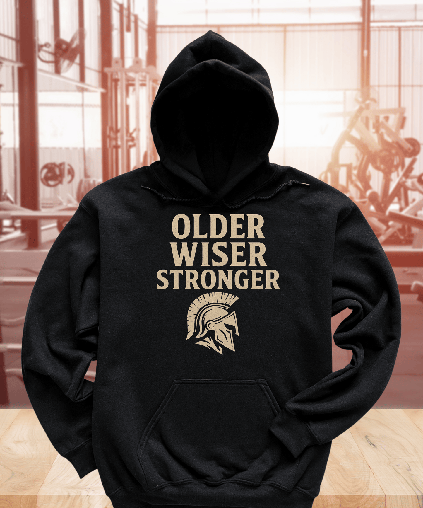 Older Wiser Stronger Premium Hoodie