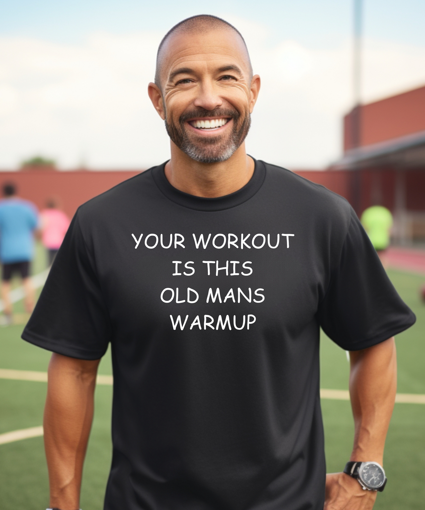 Your Workout Is This Old Mans Warmup Premium T-Shirt