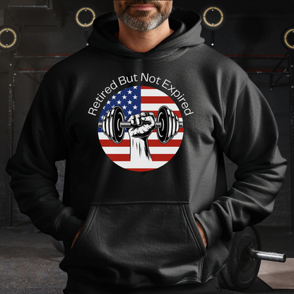 Retired But Not Expired USA Premium Hoodie